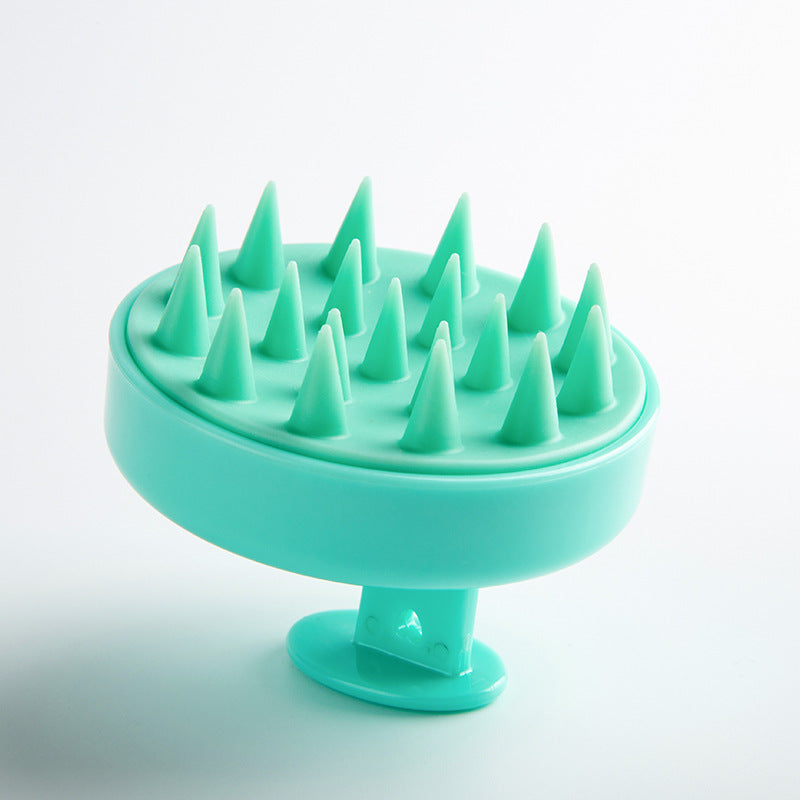 Head Massage Brush Shampoo Comb Soft Rubber