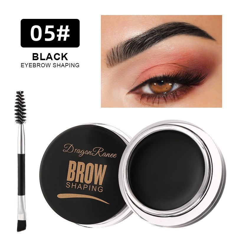Eyebrow Dye Cream Waterproof Long Lasting Singl Gel