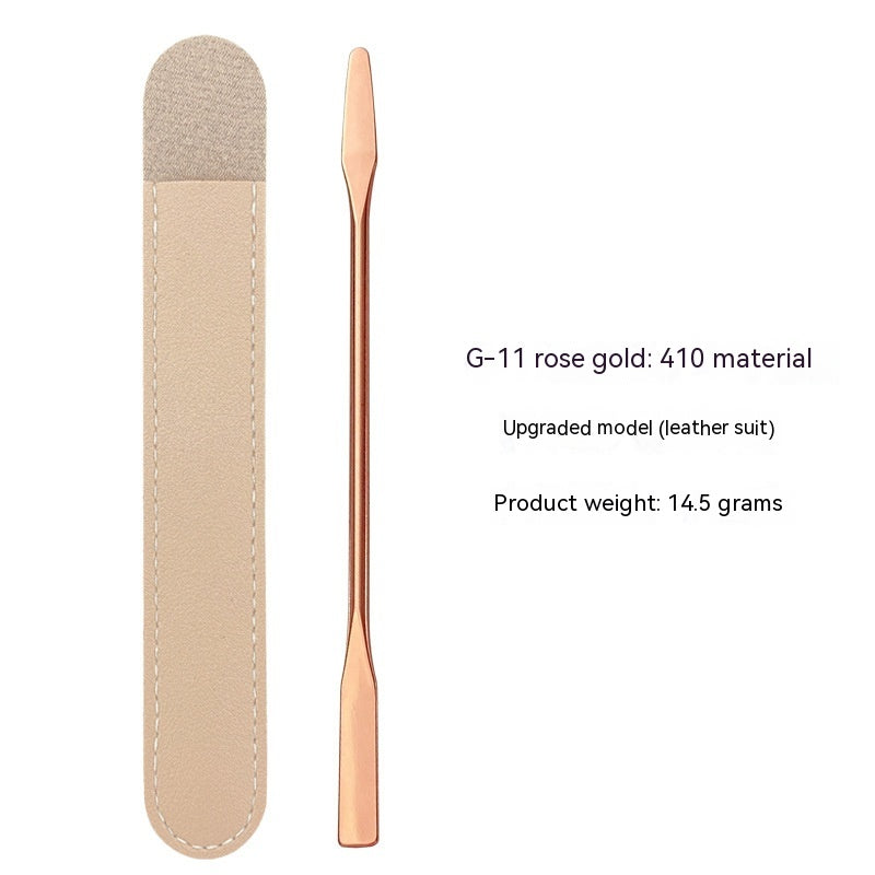 New Foundation Shovel Stainless Steel Toning Sticks Double-headed Stirring