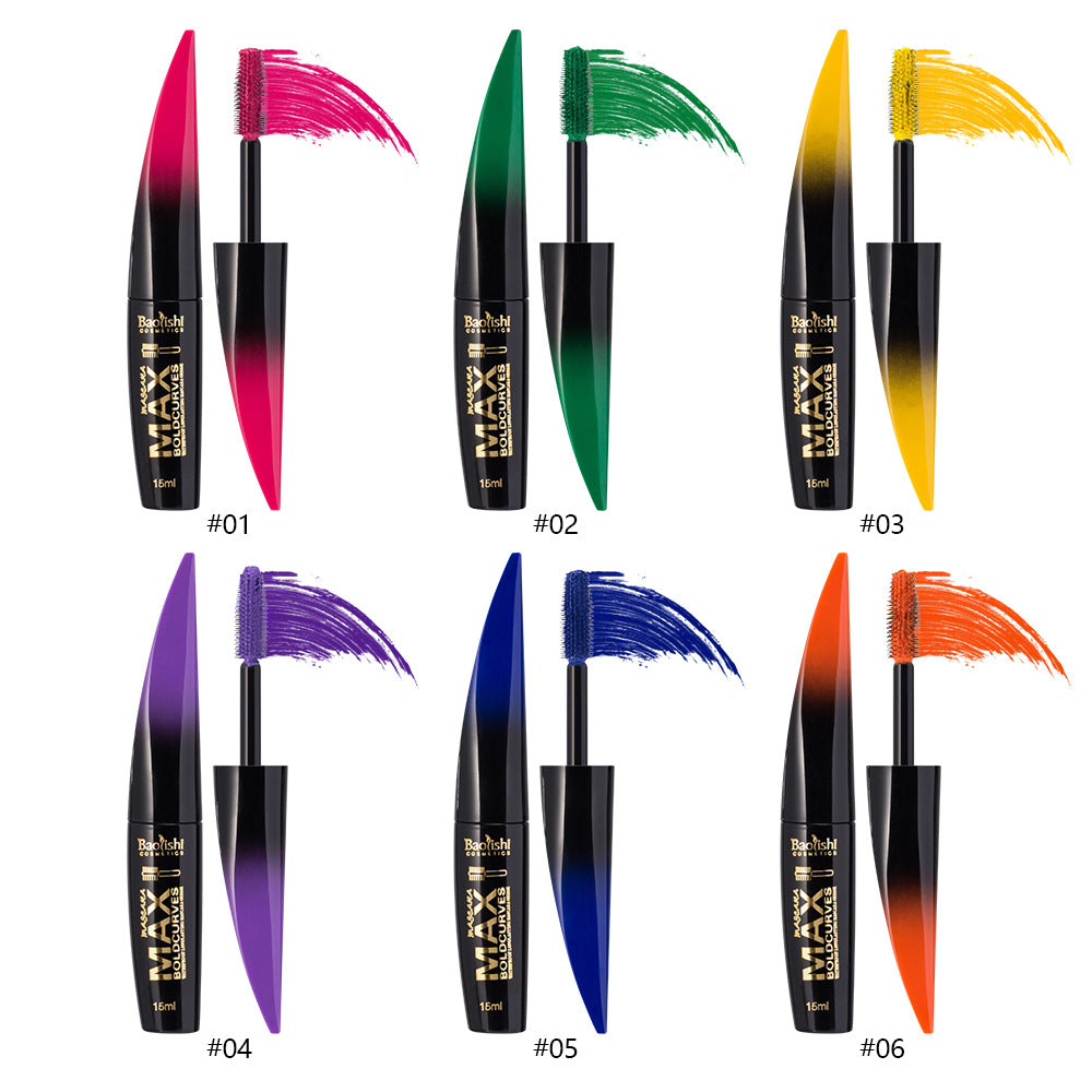 Waterproof Thick Curl Not Easy To Smudge Eyeliner Mascara