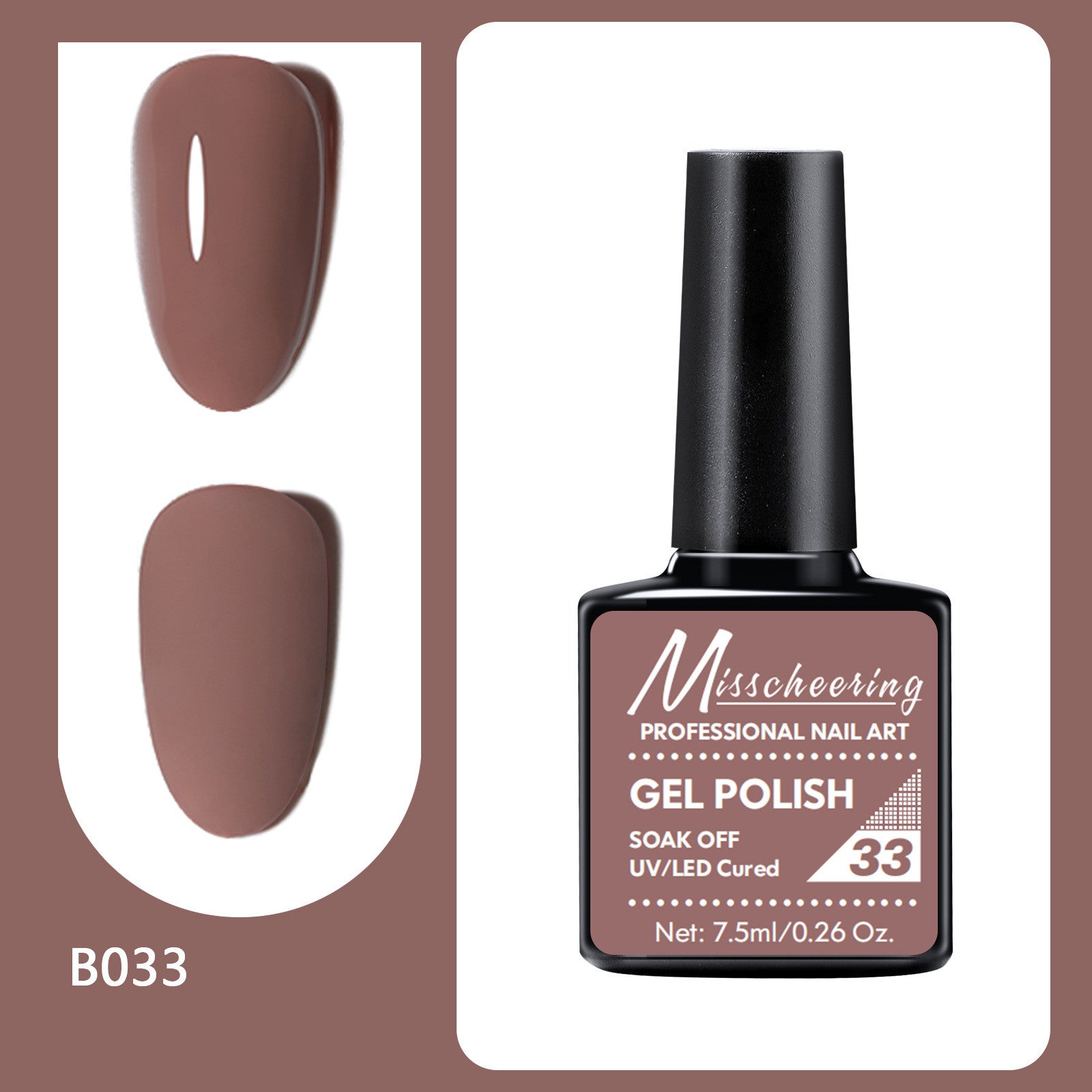 Misscheering New Long Lasting Light Therapy Nail Polish Set