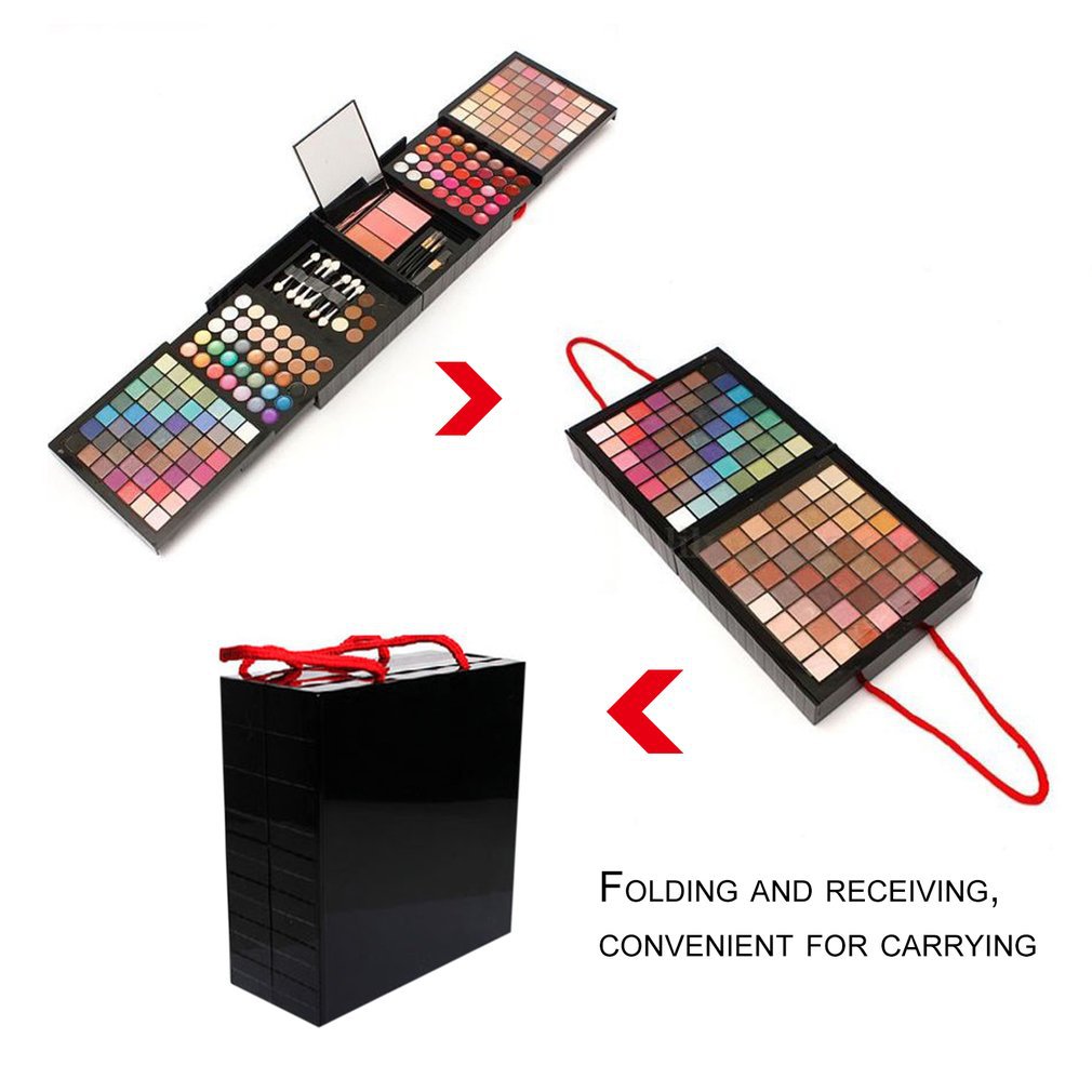 Veronni 177 Color Eye Shadow Lip Gloss Blush Combination Makeup