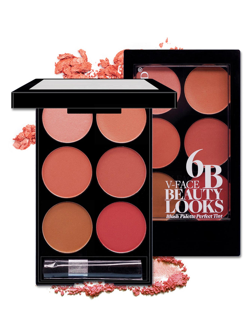 6B Make-up Multi-color Boutique Domestic Product Six-color Blush Repair Makeup