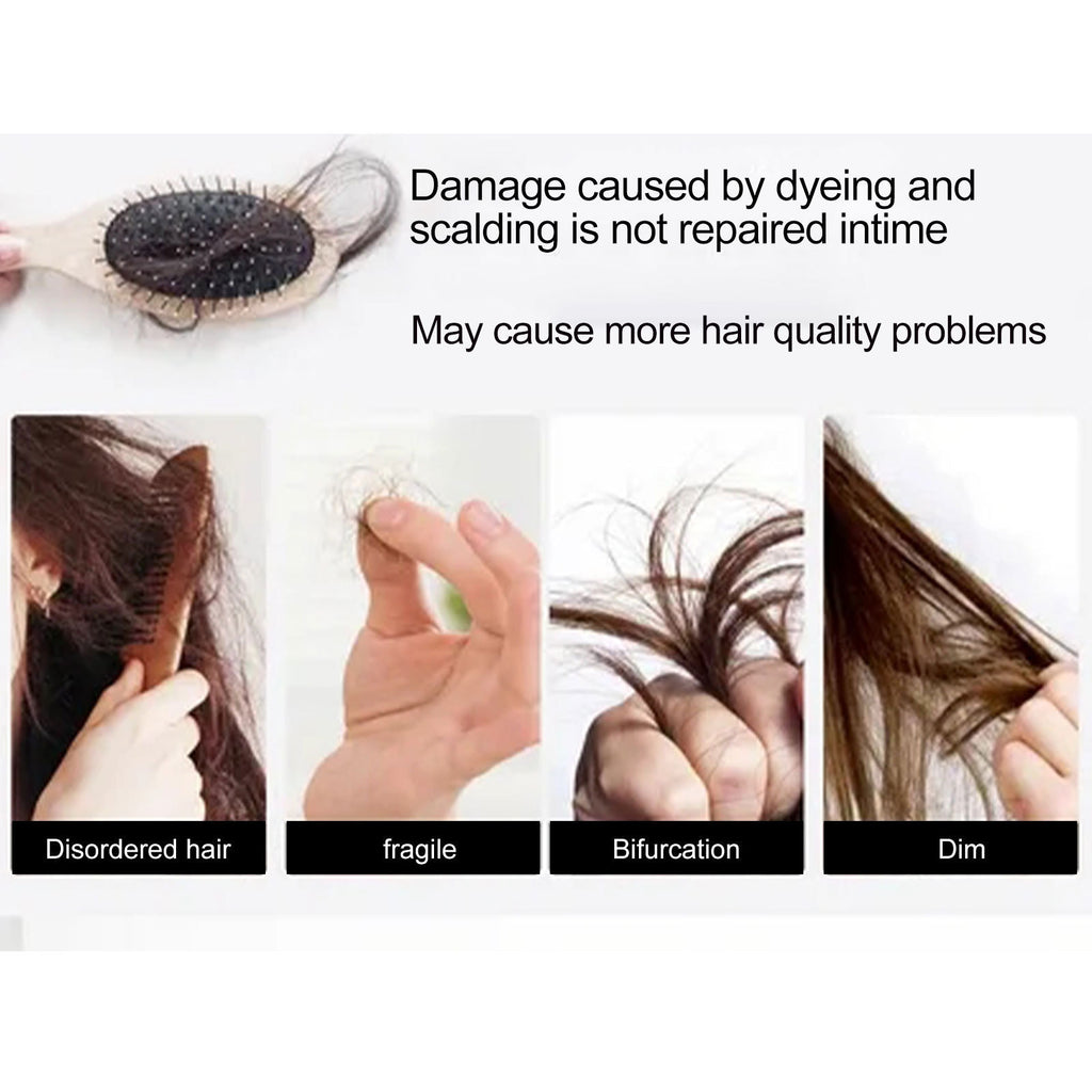 Nourishing Hair Soft Fluffy Strong Moisturizing Hair Root Hair Care Gift Suit