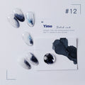 GNOMESHGH Quick-drying Nail Art Watercolor Shading Fluid Pearlescent Gradient Ink White Gilding Smoke