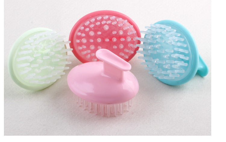 Shower Shampoo Brush Massage Comb Plastic