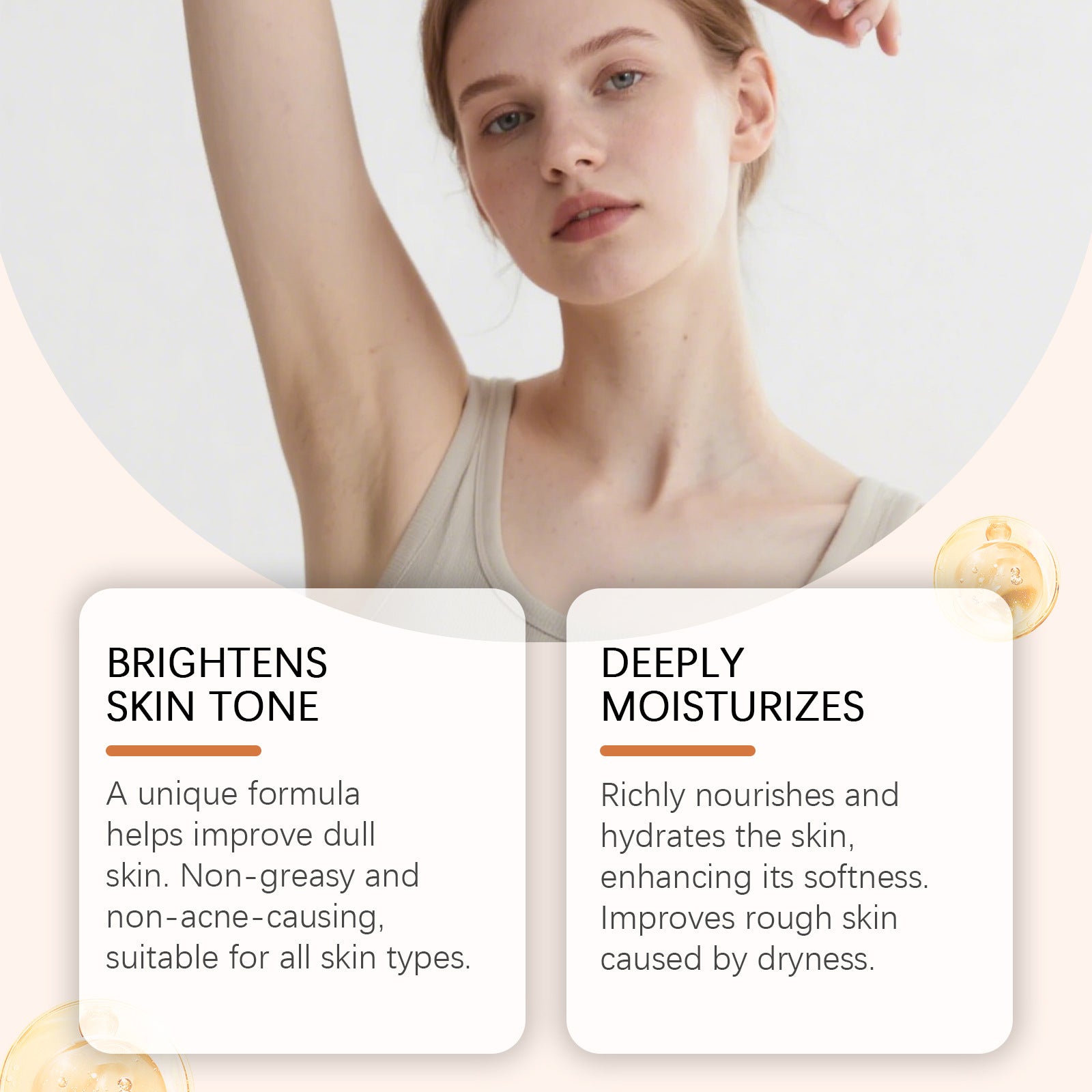 Underarm Brightening And Deodorizing Cream