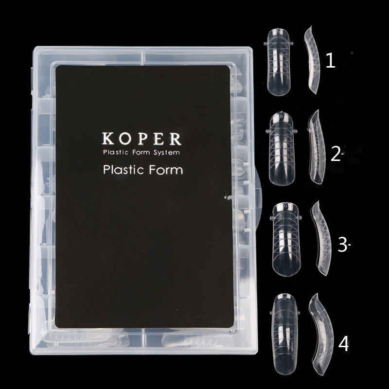 Koper Nail Without Paper Support To Extend The Plastic Nail Mold
