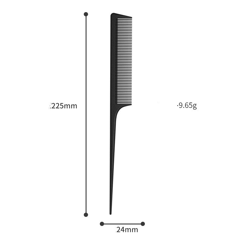 Comb Lady Special Long Hair Pointed Tail  Professional Haircut For Home