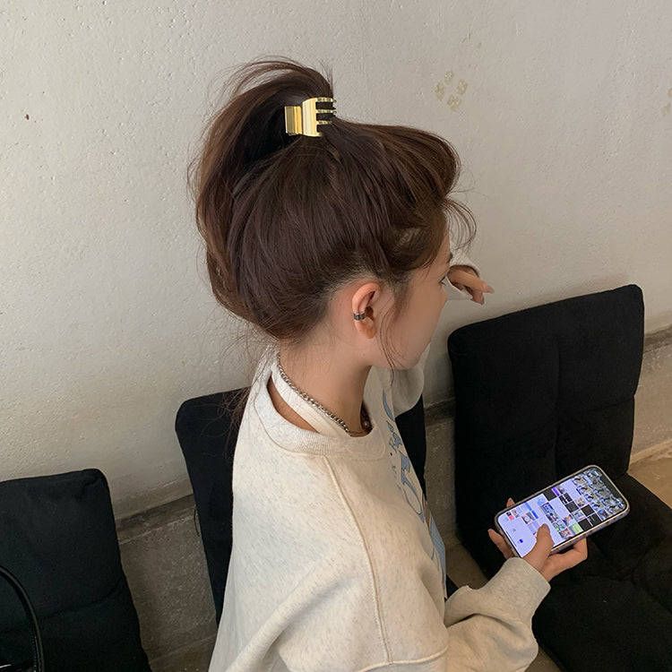 High Ponytail Girls Metal Grabber Hair Accessories