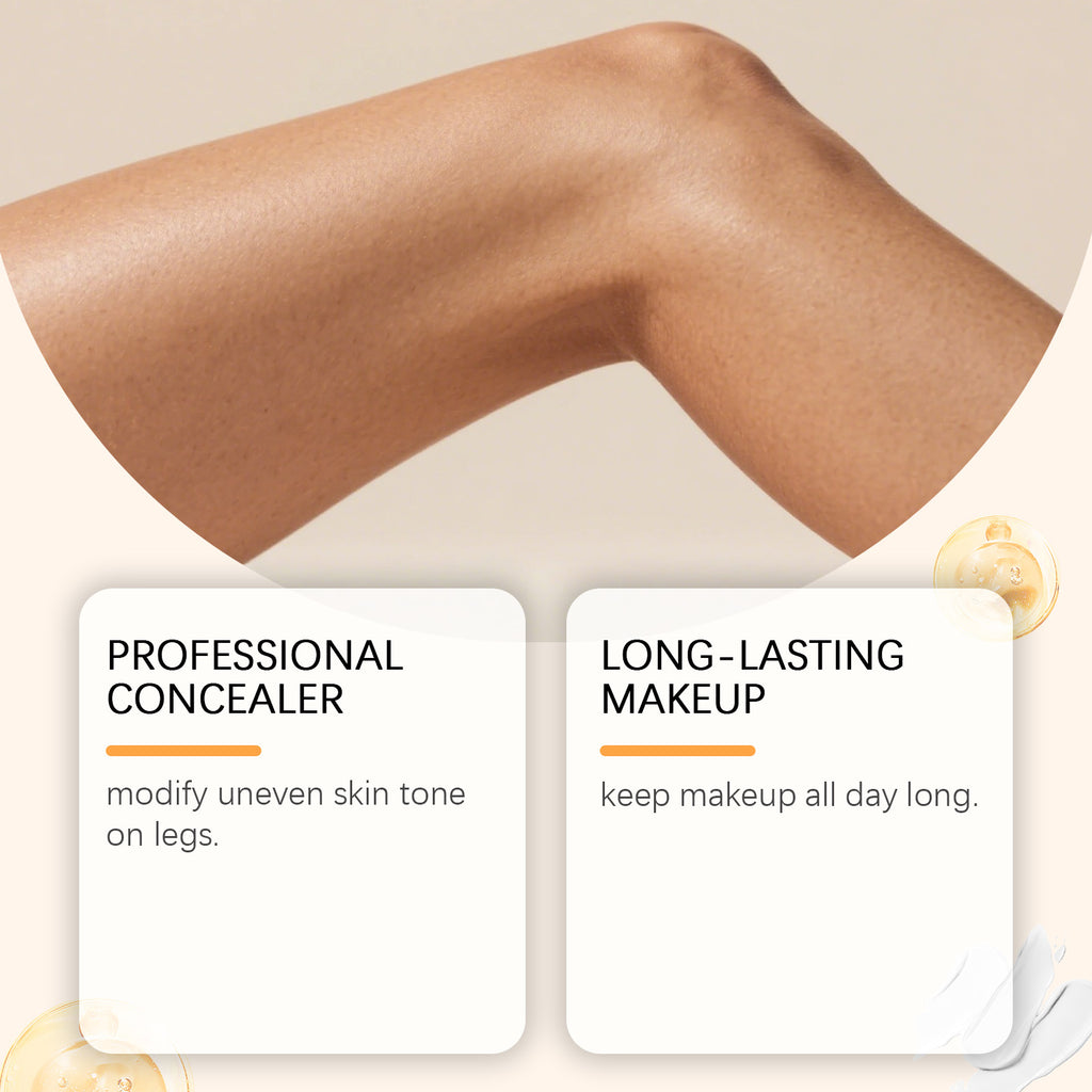 Leg Concealer Foundation Cream Decorate Skin Tone
