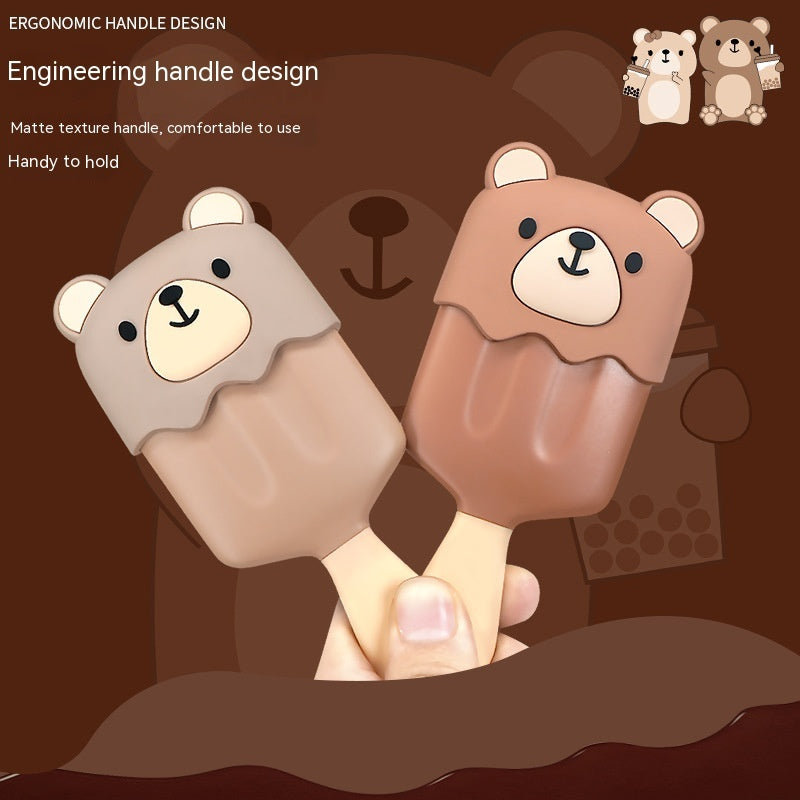 Portable Milk Bear Air Cushion Comb Cute Cartoon