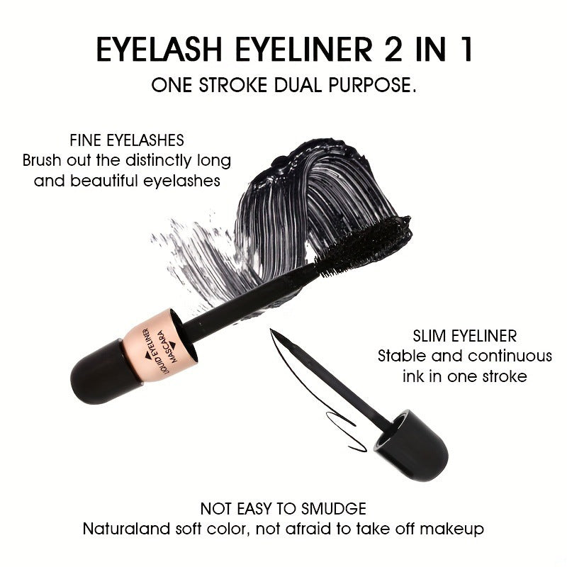 Mascara Liquid Eyeliner Sweatproof Fadeless Long Lasting Non Smudge
