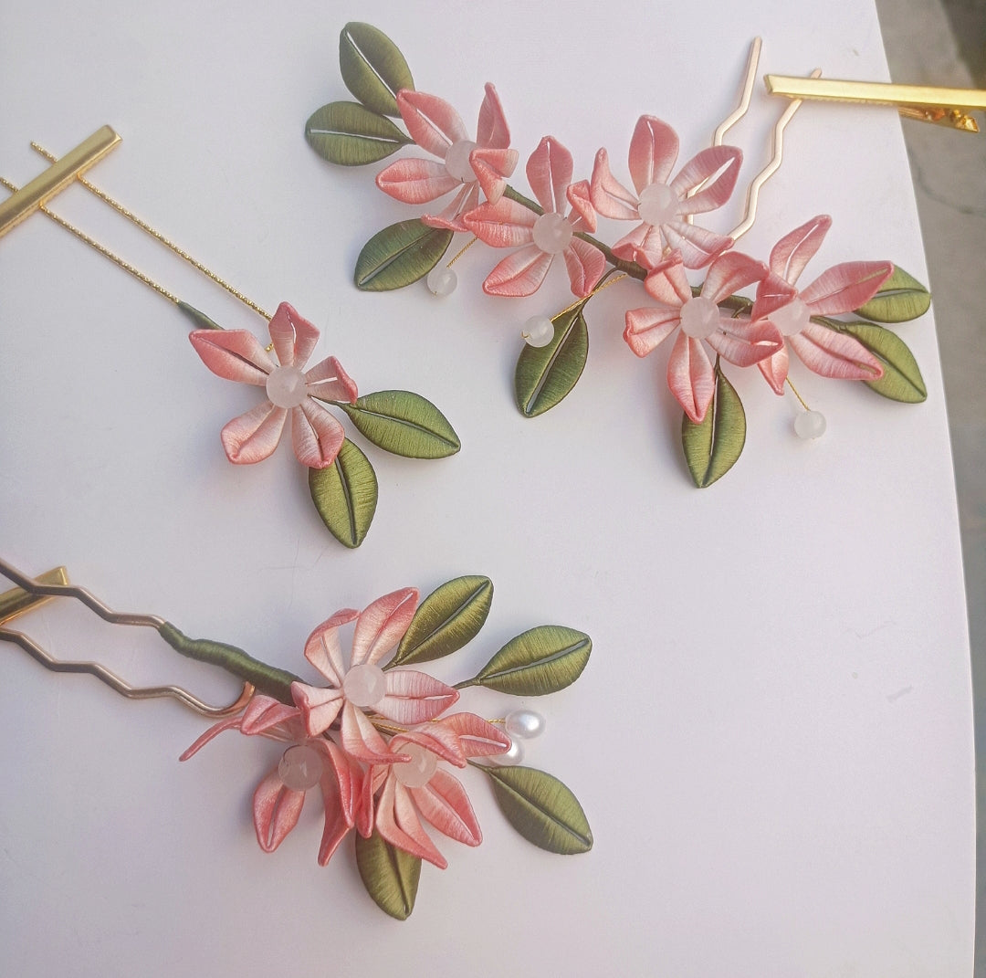 Original Bingdilian Hair Comb Hanfu Hair Adornment Headdress Finished Hairpin