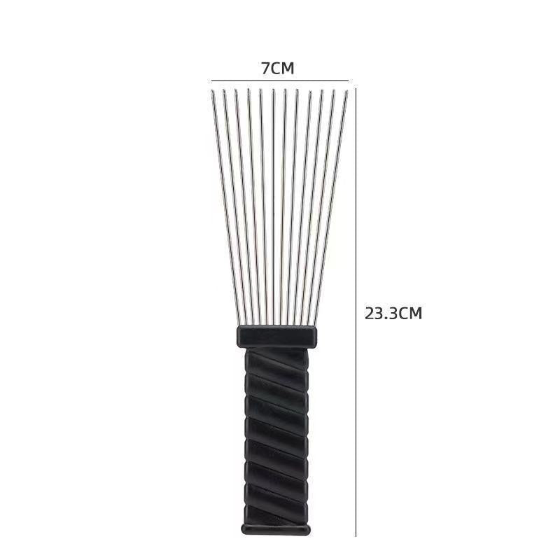 Male Creative Portable Household Steel Needle Comb