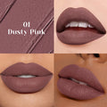 Matte Nude Lip Mud 10 Colors Lip Lacquer Waterproof Colored Lipstick