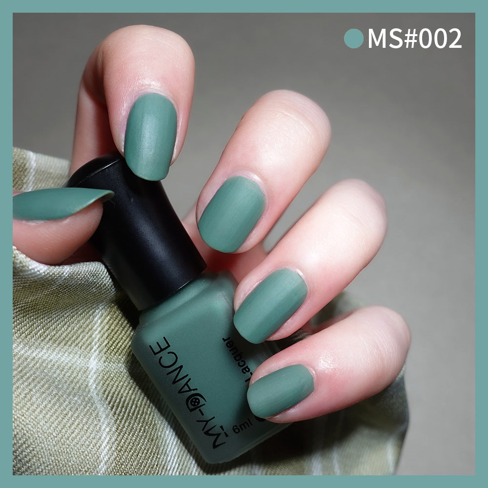 MyDance No Bake Velvet Matte Scrub Nail Polish