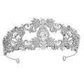 Crystal Wedding Crown Gold Double Alloy
