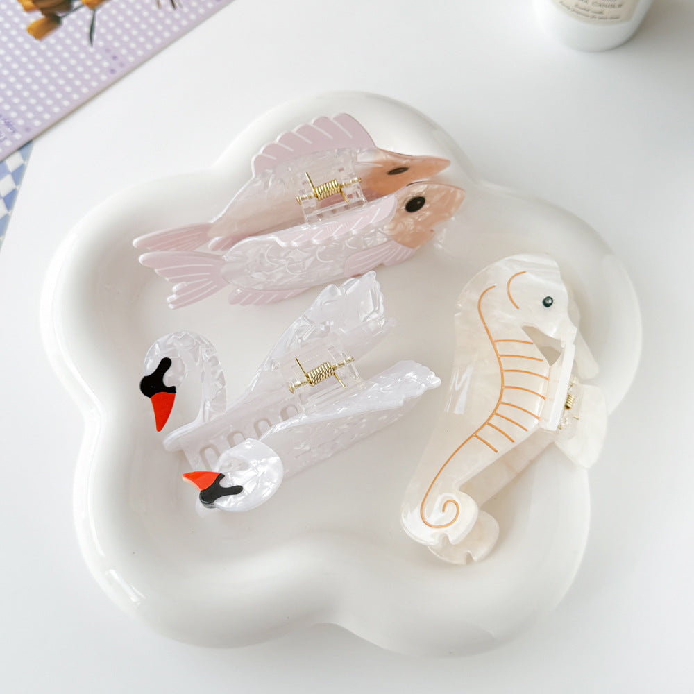 Temperament Swan Goldfish Seahorse Grip