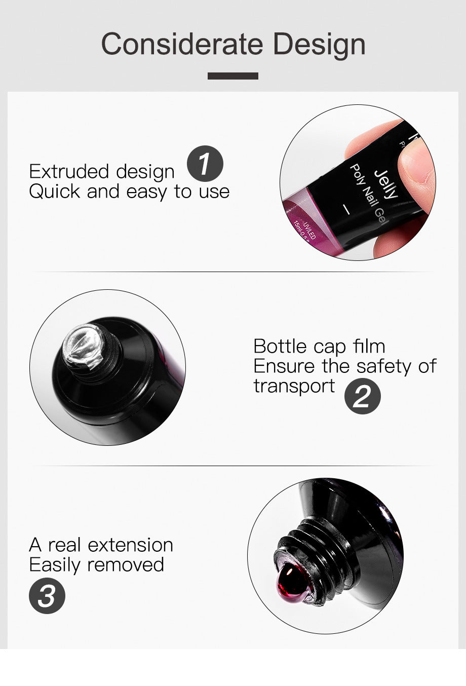Rosalind Women's Fashion Personalized Crystal Armor Nail Polish