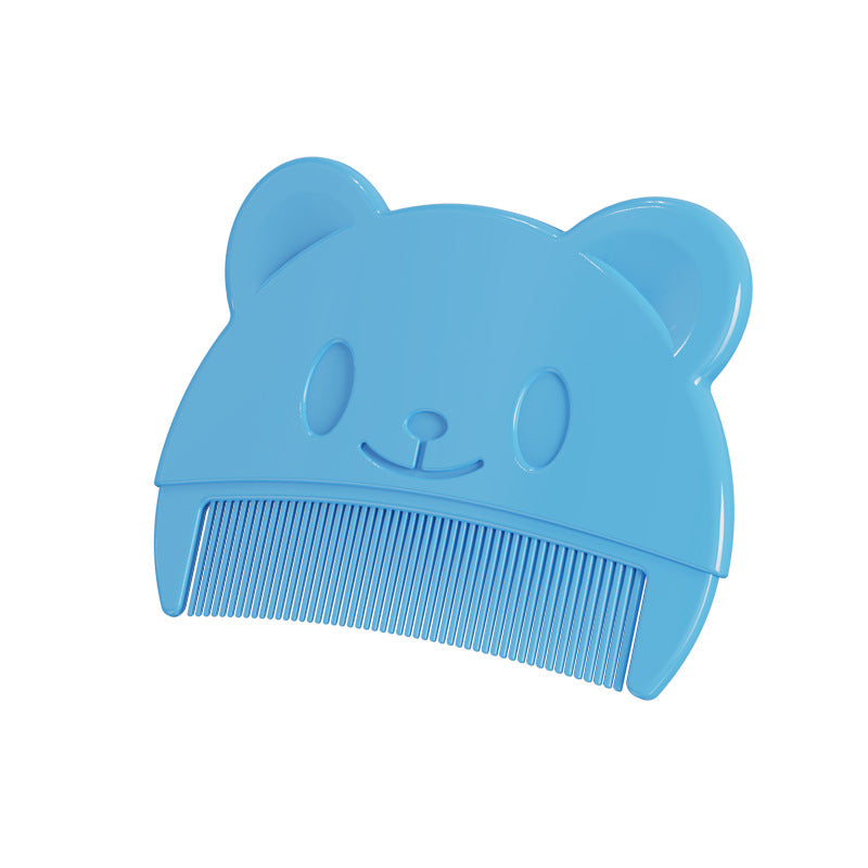 Bear Shape Baby Comb Fetal Tinea Removal
