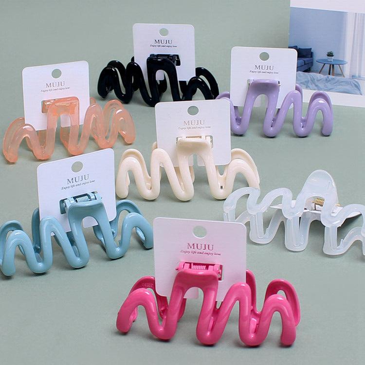 Fashion Personality Wave Female Hair Clip