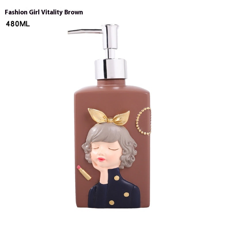Shower Gel Shampoo Hand Sanitizer Bottle Resin Craft Gift