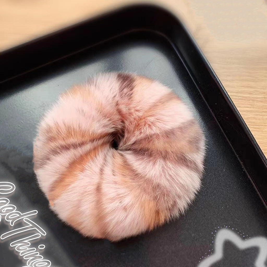 Plush Hair Ring Simple Female Cute