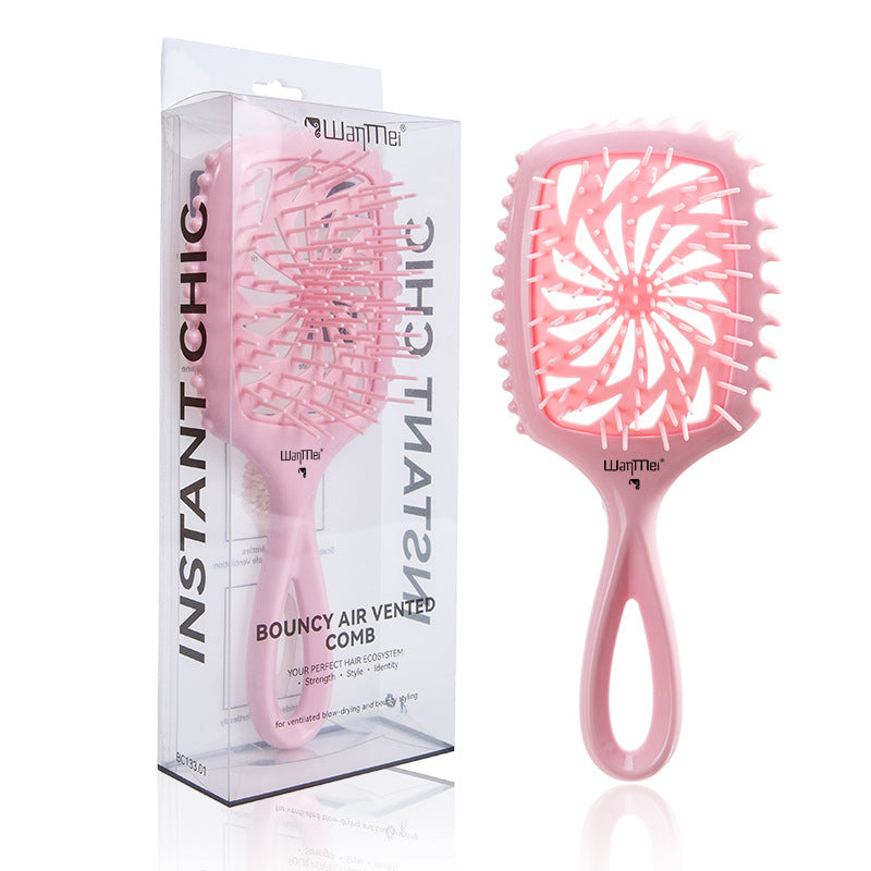 Original Design Whirlwind Hollow Hairdressing Comb