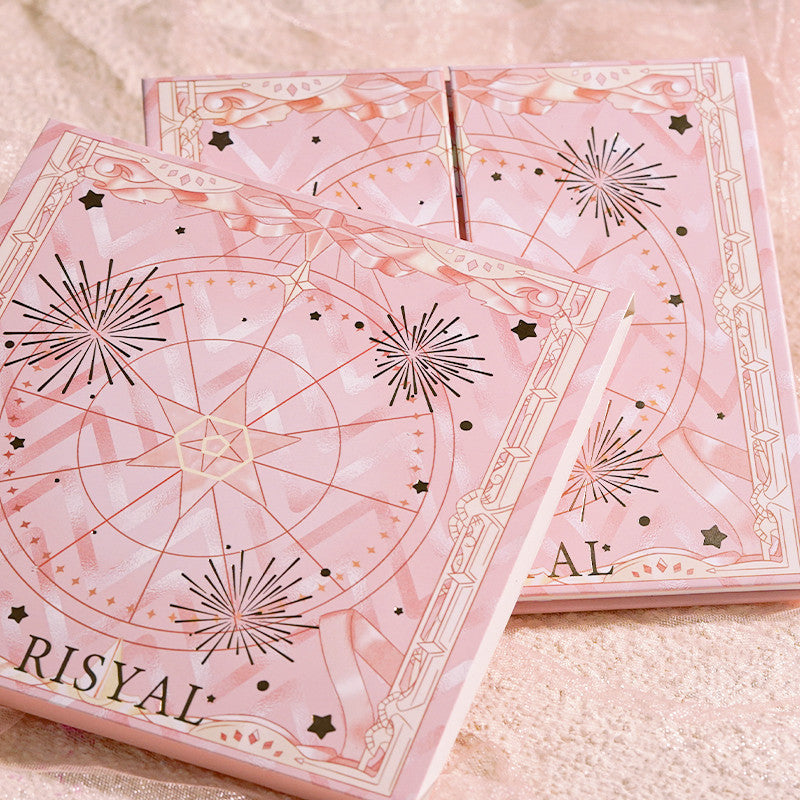 Risyal Time Eyeshadow Palette Highlight Blush One Matte Glitter