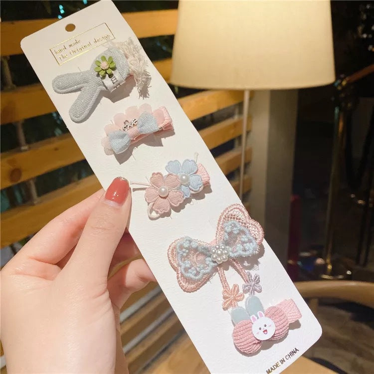 Cute Lace Princess Baby Bangs Clip Hairpin