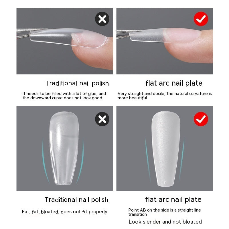 Nail Art Carving-free Grinding Long Trapezoid