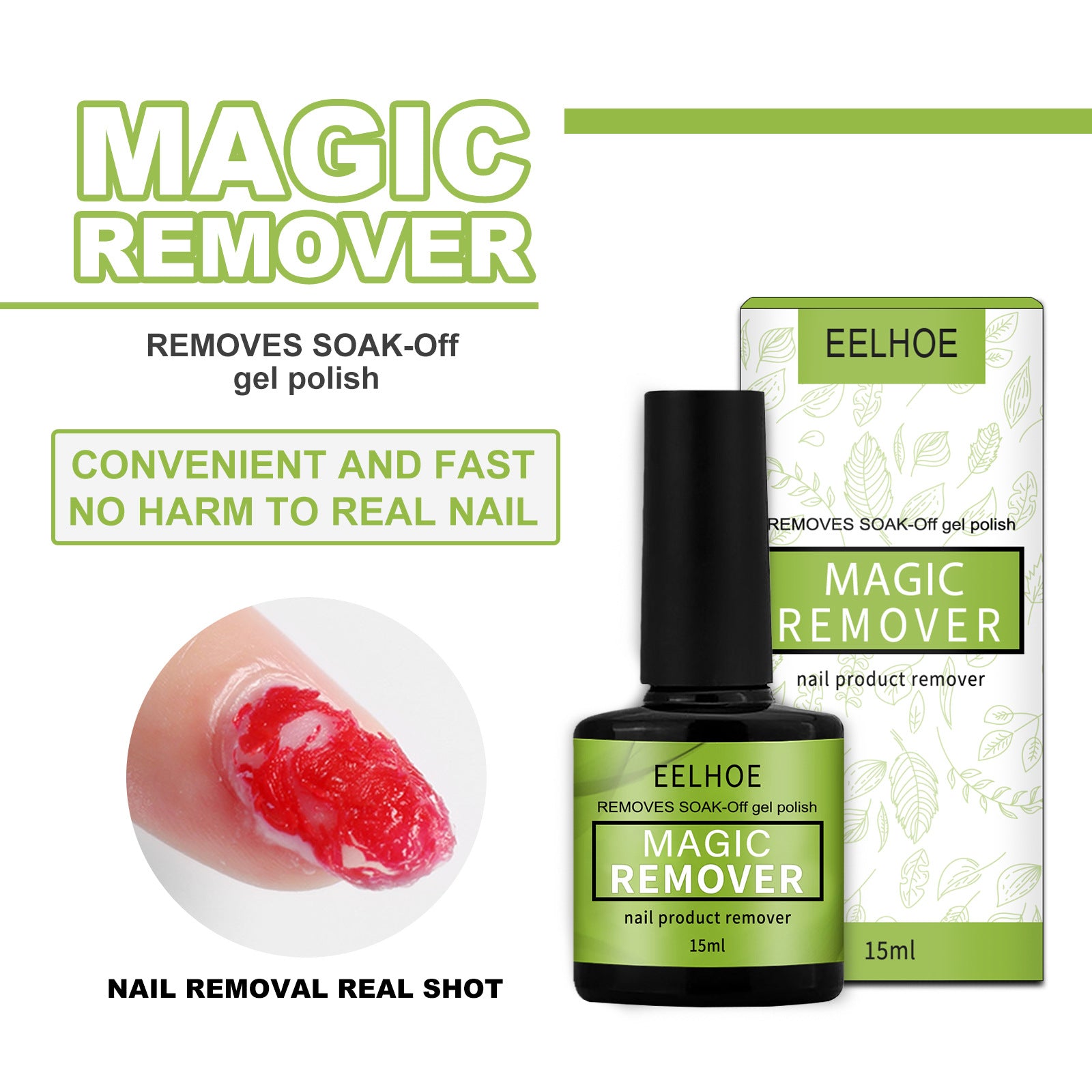 Eelhoe Explosive Nail Remover Refers To Magic Nail Oil