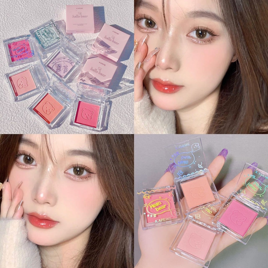 K'apeine Monochrome Blush Chin Blue Chin Purple Matte Natural Repair