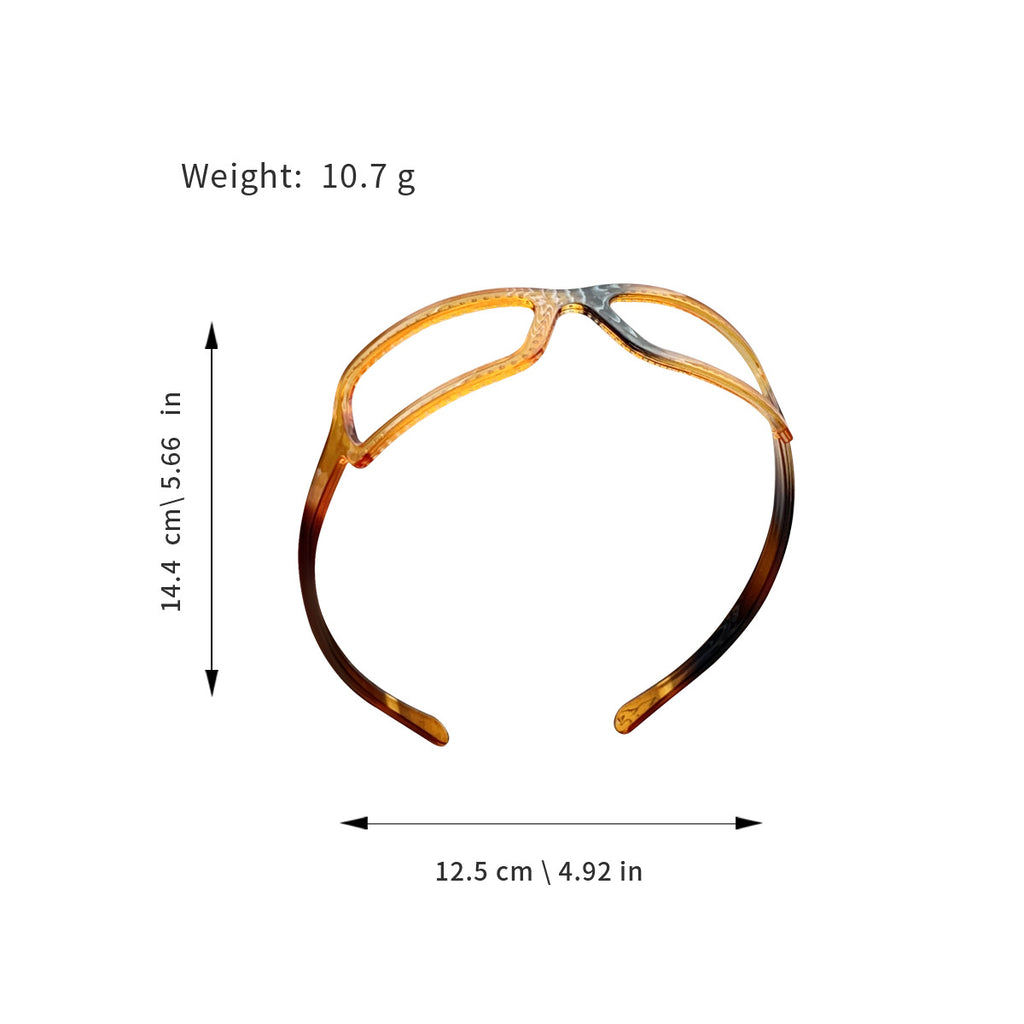 Handmade Glasses Frame Headband Female Acrylic