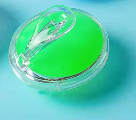 Crystal Transparent Silicone Shampoo Brush