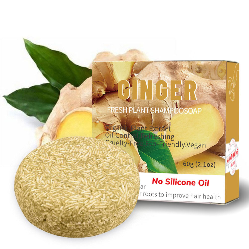 Fresh Plant Oil Control Decontamination Organic Shampoo Soap