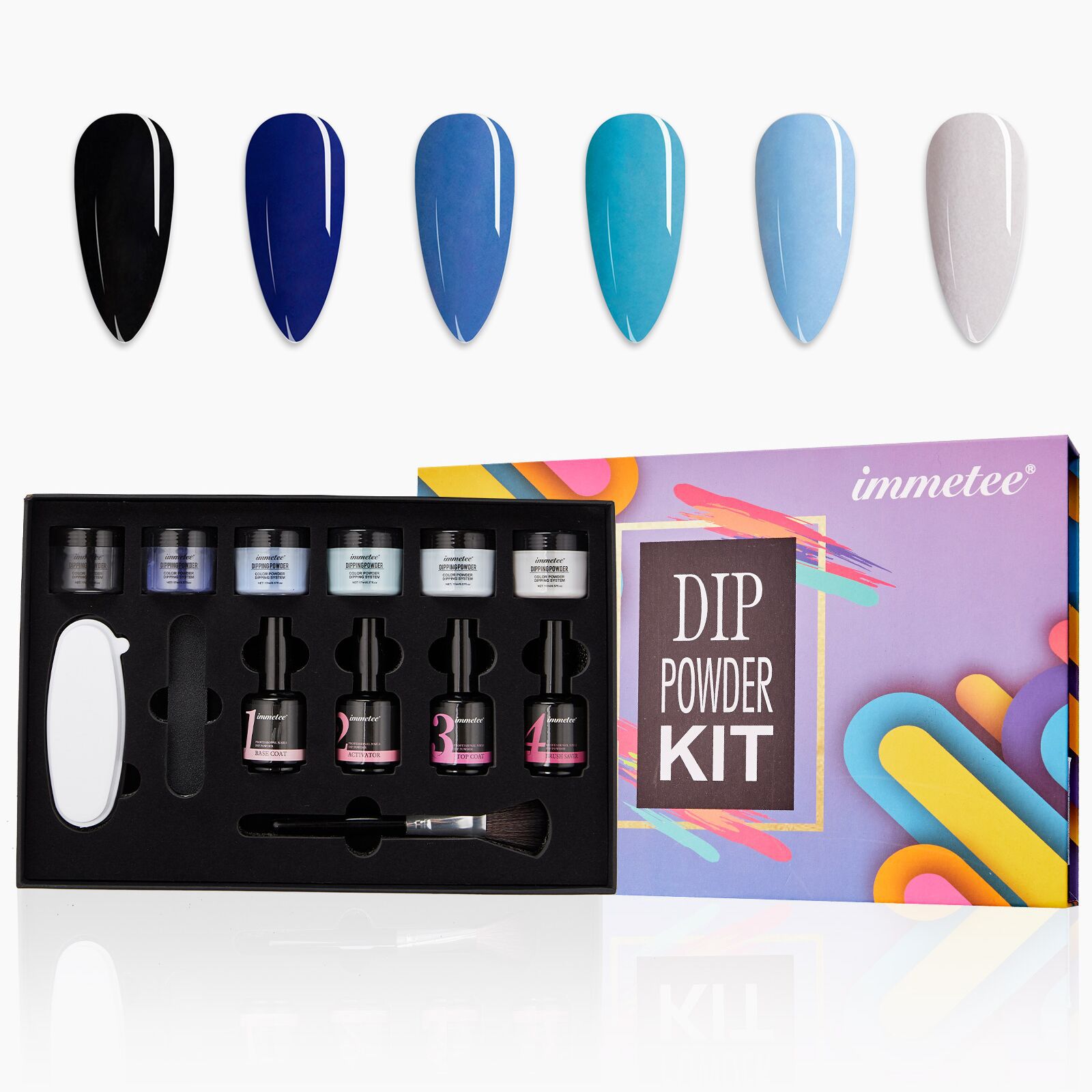 Immetee Enhanced Nail Polish Gel Lasting Light Therapy