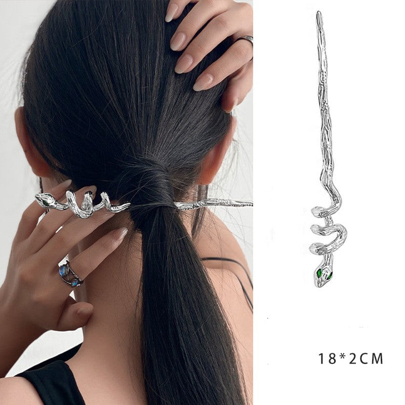 Moonstone Ancient Style Simple Female Fringed Hairpin