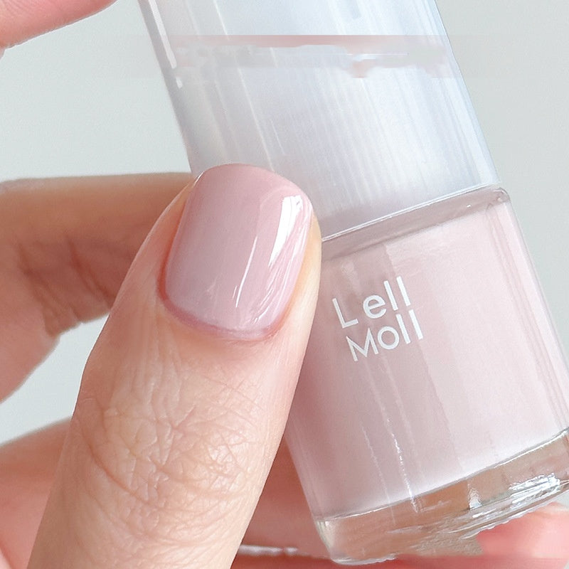 Lell Moll Water-based Tearable Nail Polish Baking-free And Tasteless