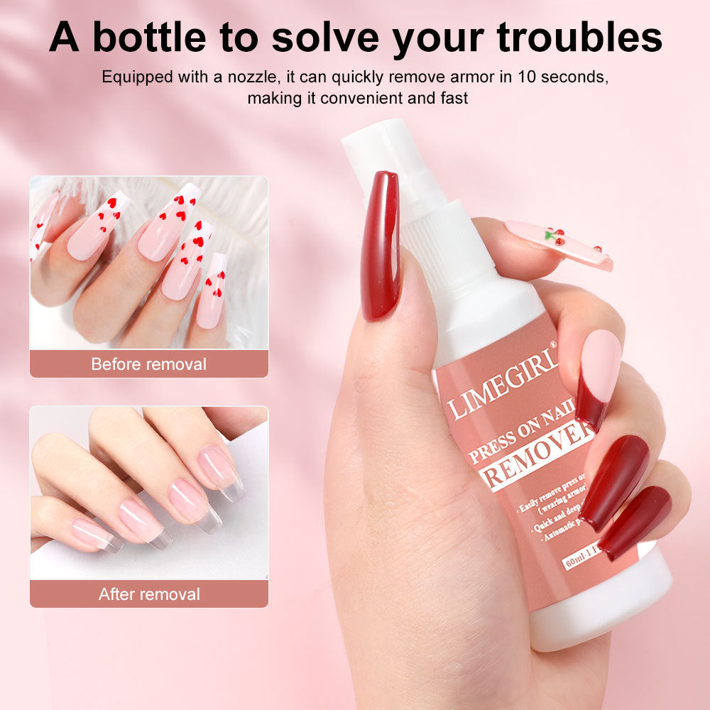 Limegirl Wear Nail Spray Nail Polish Remover Dispergator