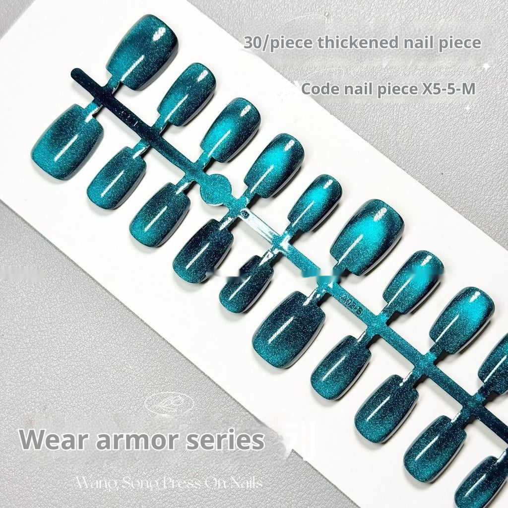 BM002 Blue Tears Ins Micro Glass Bead Cat's Eye Wear Armor