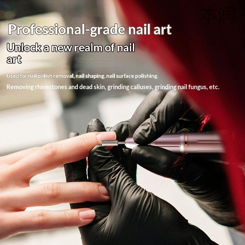 Electric Nail Trimmer Cuticle Remover And Multi-Function Nail Grinder