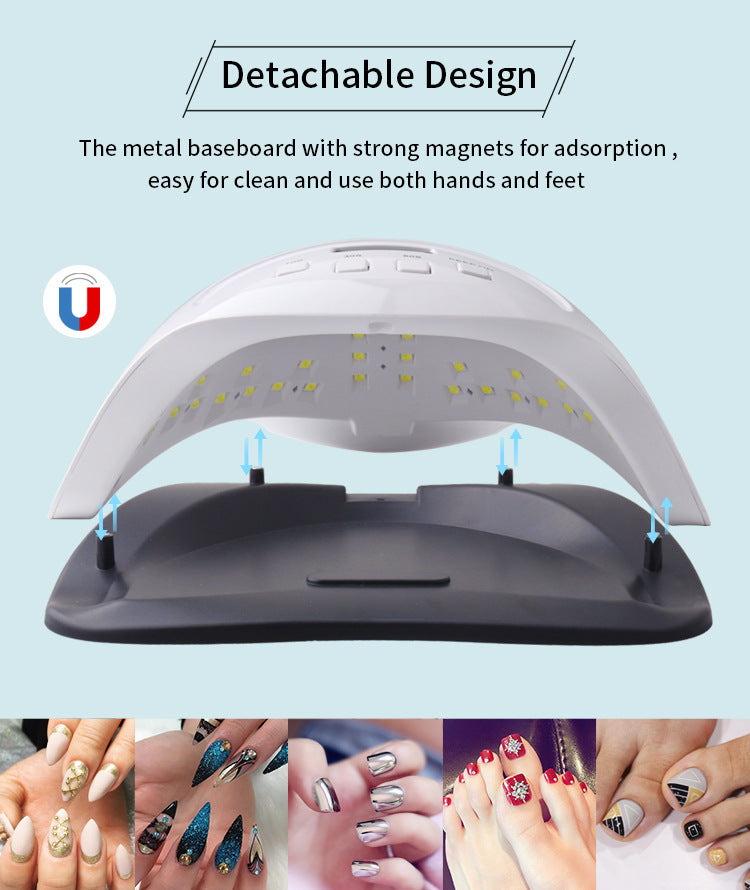 Sun x7 Nail Phototherapy Lamp 90W, Multiple Timing 42 Pieces