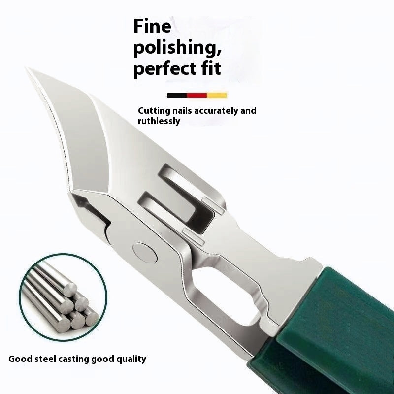 Opening Anti-splash Stainless Steel Nail Clippers Suit