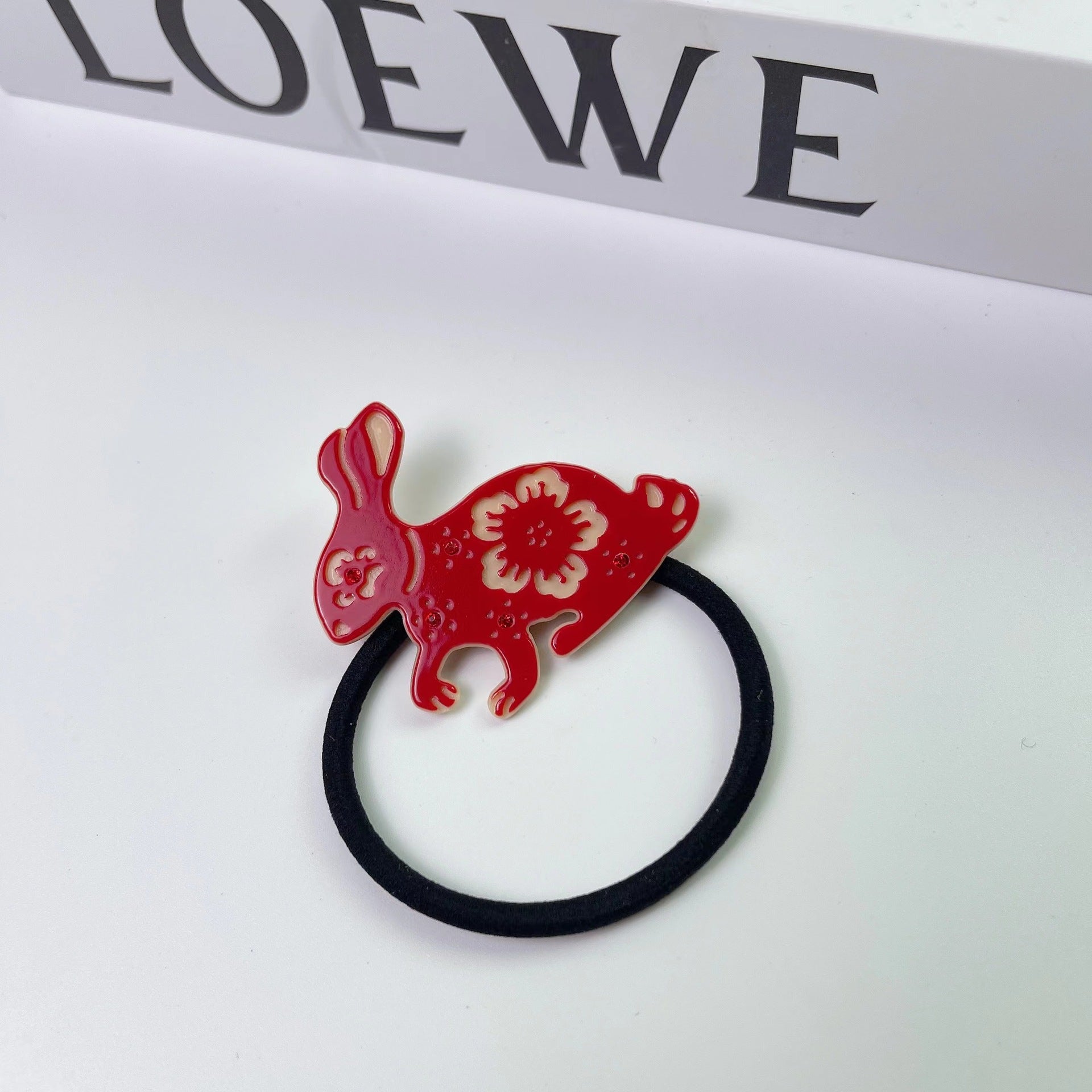 Cute Acetate Rabbit Clip Barrette