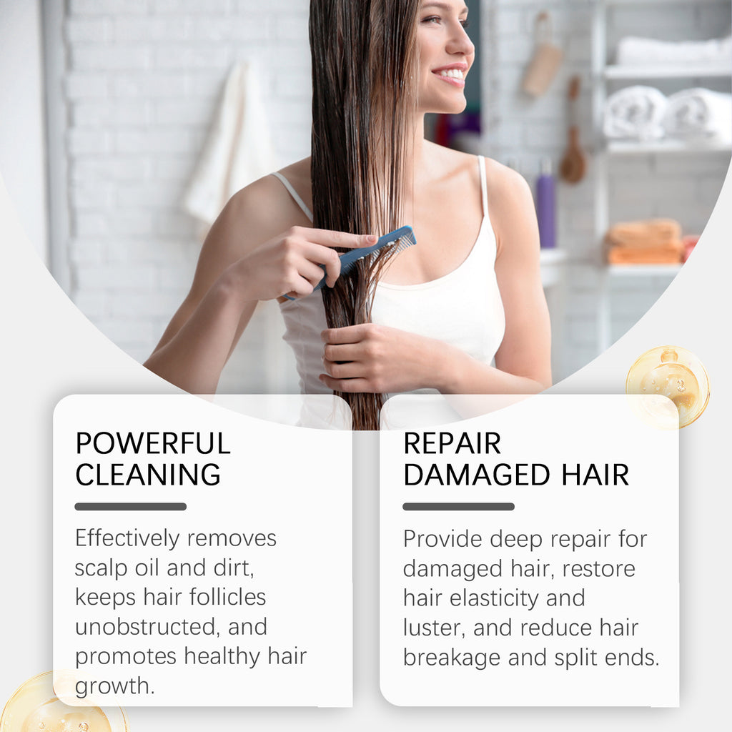 HoeGoa Household Cleaning Hair Damage Moisturizing Shampoo