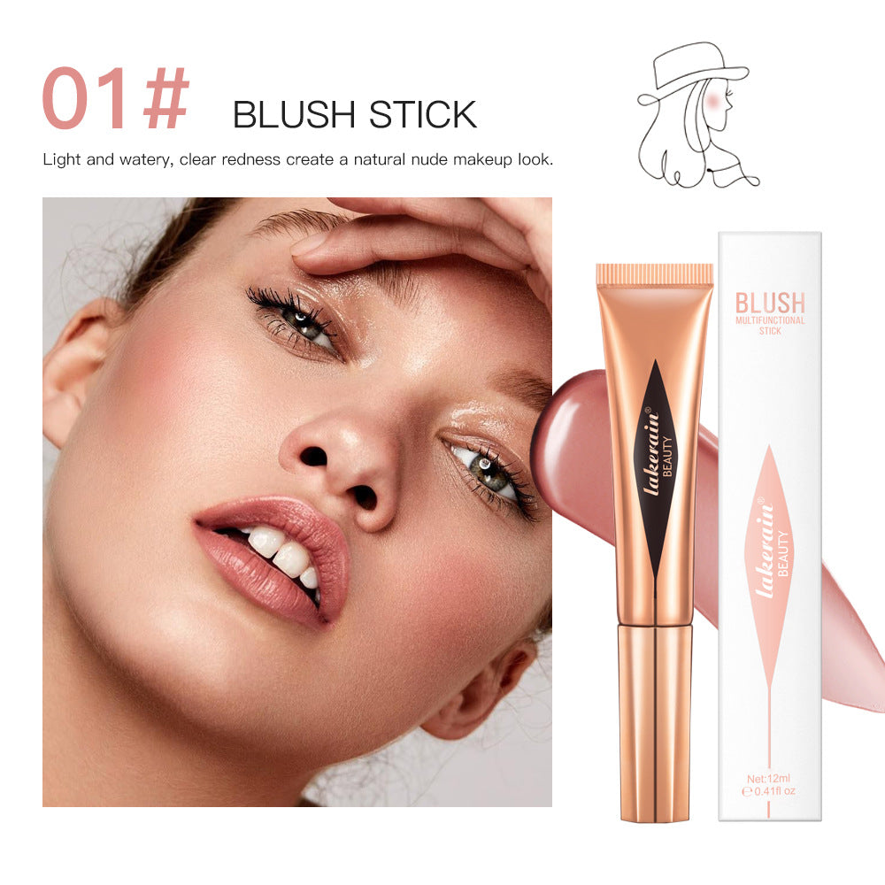 Lakerain Multifunctional Cosmetic Brush Blush Highlight Shading Pen