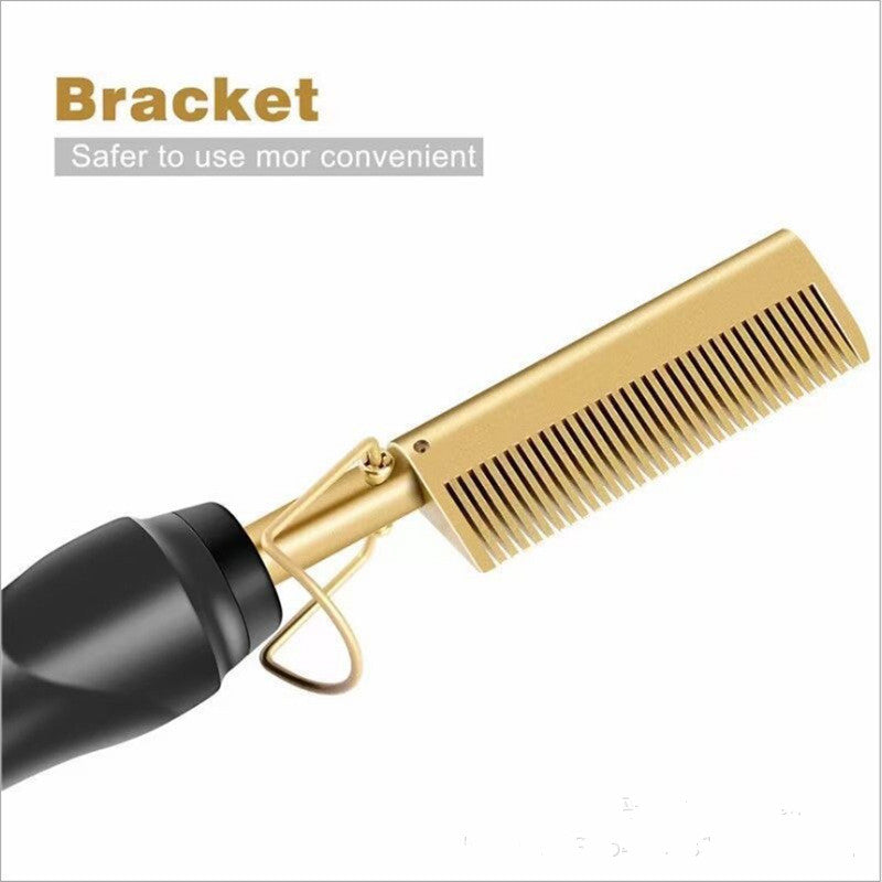 Quick Heating Comb Dry And Wet Dual Purpose Copper Comb