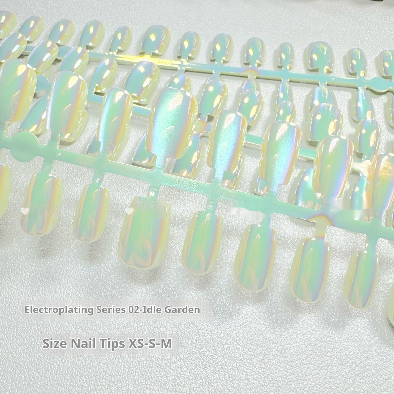 Nail Art Studio Electroplating Cat's Eye 02 Idle Court Wild Wadding Aurora Nail Wear Nail
